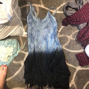 Free people tassel dress / shirt